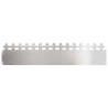 Bordures de pelouse 20 pcs Argent 103 x 0,05 x 22 cm 538094538094