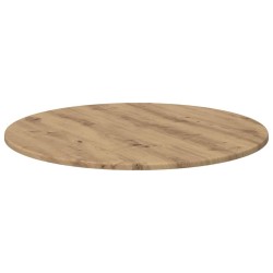 Plateau de table chêne artisanal Ø 70 x 1,5 cm 538098538098