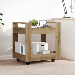 Trolley de Bureau Chêne artisanal 60 x 45 x 60 cm 538103538103