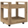 Trolley de Bureau Chêne artisanal 60 x 45 x 60 cm 538103538103