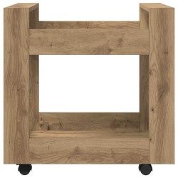 Trolley de Bureau Chêne artisanal 60 x 45 x 60 cm 538103538103