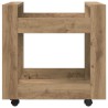 Trolley de Bureau Chêne artisanal 60 x 45 x 60 cm 538103538103