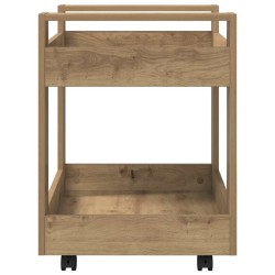 Trolley de Bureau Chêne artisanal 60 x 45 x 60 cm 538103538103