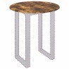Plateau de table Chêne fumé Ø 80 x 1,5 cm Bois d'ingénierie 538107538107