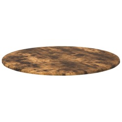 Plateau de table Chêne fumé Ø 80 x 1,5 cm Bois d'ingénierie 538107538107