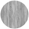 Plateau de table Sonoma gris Ø 80 x 1,5 cm Bois d'ingénierie 538108538108