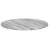 Plateau de table Sonoma gris Ø 80 x 1,5 cm Bois d'ingénierie 538108538108