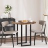 Plateau de table Bois ancien Ø 80 x 1,5 cm Bois d'ingénierie 538109538109