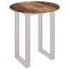 Plateau de table Bois ancien Ø 80 x 1,5 cm Bois d'ingénierie 538109538109