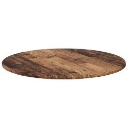 Plateau de table Bois ancien Ø 80 x 1,5 cm Bois d'ingénierie 538109538109