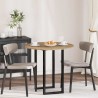 Plateau de table chêne artisanal Ø 80 x 1,5 cm 538110538110