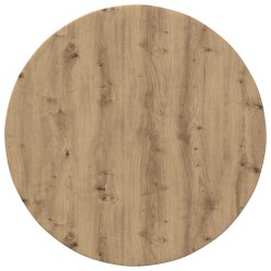 Plateau de table chêne artisanal Ø 80 x 1,5 cm 538110538110