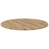 Plateau de table chêne artisanal Ø 80 x 1,5 cm 538110538110