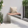 Banc de jardin Argent 60 x 40 x 43 cm Acier inoxydable 538111538111