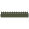 Bordures de pelouse 10 pcs Vert olive 103 x 0,05 x 22 cm Acier 538116538116