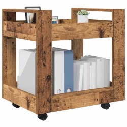 Trolley de Bureau Bois Ancien 60 x 45 x 60 cm Bois d'ingénierie 538117538117
