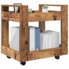 Trolley de Bureau Bois Ancien 60 x 45 x 60 cm Bois d'ingénierie 538117538117