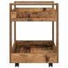 Trolley de Bureau Bois Ancien 60 x 45 x 60 cm Bois d'ingénierie 538117538117