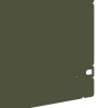 Bordures de pelouse 20 pcs Vert olive 103 x 0,05 x 22 cm Acier 538122538122