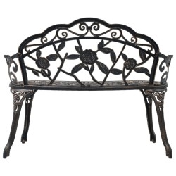 Banc de bistrot 100 cm Bronze Aluminium coulé 538123538123