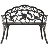 Banc de bistrot 100 cm Bronze Aluminium coulé 538123538123