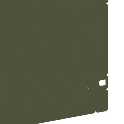 Bordures de pelouse 30 pcs Vert olive 103 x 0,05 x 22 cm Acier 538126538126
