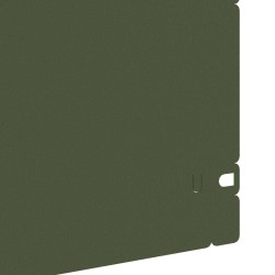 Bordures de pelouse 30 pcs Vert olive 103 x 0,05 x 22 cm Acier 538133538133