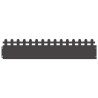 Bordures de pelouse 20 pcs Noir 103 x 0,05 x 22 cm Acier 538135538135