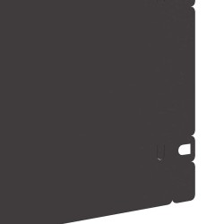 Bordures de pelouse 20 pcs Noir 103 x 0,05 x 22 cm Acier 538135538135