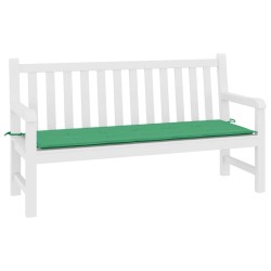 Coussin de banc de jardin vert 200x50x3 cm tissu oxford 538139538139