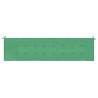 Coussin de banc de jardin vert 200x50x3 cm tissu oxford 538139538139