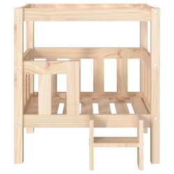 Lit pour chien 65,5x50,5x70 cm Bois de pin solide 538141538141