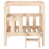 Lit pour chien 65,5x50,5x70 cm Bois de pin solide 538141538141