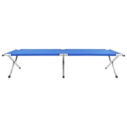 Lit de camping 210x80x48 cm XXL Bleu 538146538146