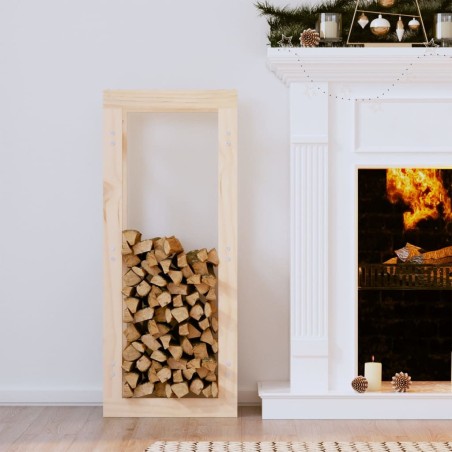 Support pour bois de chauffage 41x25x100 cm Bois de pin massif 538147538147