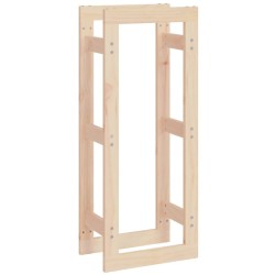 Support pour bois de chauffage 41x25x100 cm Bois de pin massif 538147538147