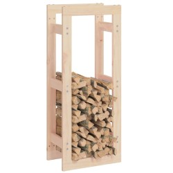 Support pour bois de chauffage 41x25x100 cm Bois de pin massif 538147538147