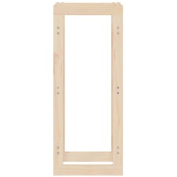 Support pour bois de chauffage 41x25x100 cm Bois de pin massif 538147538147