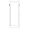 Support pour bois de chauffage Blanc 41x25x100 cm Bois de pin 538148538148