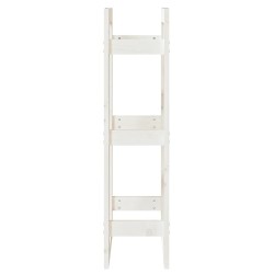 Support pour bois de chauffage Blanc 41x25x100 cm Bois de pin 538148538148