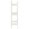Support pour bois de chauffage Blanc 41x25x100 cm Bois de pin 538148538148