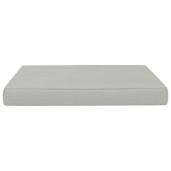 Coussin de plancher de palette 60x61,5x6 cm Beige Tissu 538150538150