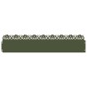 Bordures de pelouse 20 pcs Vert olive 103 x 0,05 x 22 cm Acier 538151538151