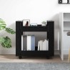 Trolley de Bureau Chêne noir 60 x 45 x 60 cm Bois d'ingénierie 538153538153