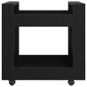 Trolley de Bureau Chêne noir 60 x 45 x 60 cm Bois d'ingénierie 538153538153