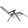 Chaise pliable de terrasse Crème Textilène 538156538156