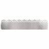 Bordures de pelouse 30 pcs Argent 103 x 0,05 x 22 cm 538165538165