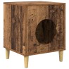 Maison pour chat Bois ancien 42,5 x 40 x 53 cm 538175538175