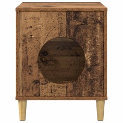 Maison pour chat Bois ancien 42,5 x 40 x 53 cm 538175538175