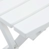 Table pliable de jardin 45,5x38,5x50 cm Blanc 538176538176